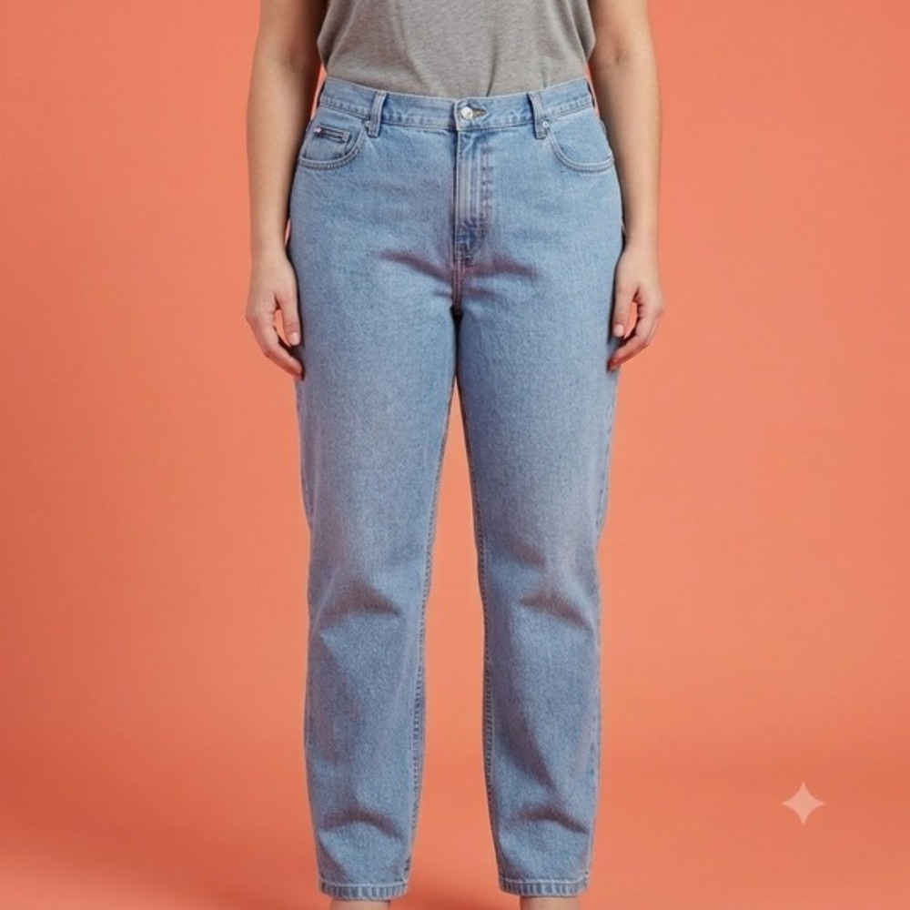 Tommy Hilfiger Classic Fit Jeans Women's 16R Blue Denim 100% Cotton‎